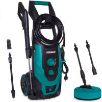 VONROC Hogedrukreiniger 2200w - 170 Bar - 450 L/h - Incl. 8m Slang, Terrasreiniger En Reinigingsmiddelen Tank