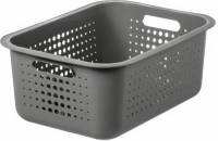 Yourstockshop Smartstore Opbergmand Recycled 10 Liter Polypropyleen Grijs