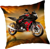 SimbaShop Motor Kussen Superbike - 40 X 40 Cm - Polyester