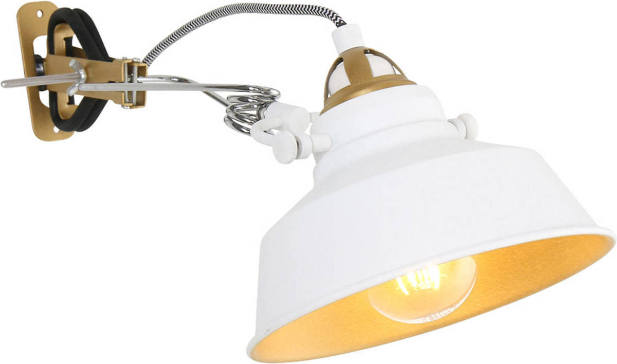 Steinhauer Wandlamp Mexlite Nove Wit