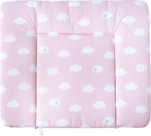 Yourstockshop Roba Aankleedkussen Wolken 85 X 75 Cm Polykatoen Roze