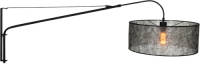 Steinhauer Wandlamp Elegant Classy 9320 Zwart Kap Zwart Sizoflor