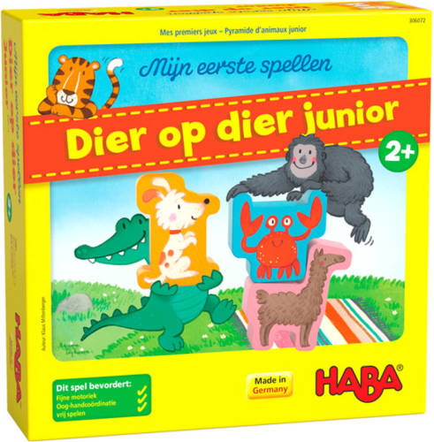 Haba Bordspel Mijn Eerste Spellen - Dier Op Dier Junior (Nl)