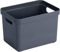 Sunware - Sigma Home Opbergbox 18l Donkerblauw - 35,2 X 25,3 X 24,3 Cm