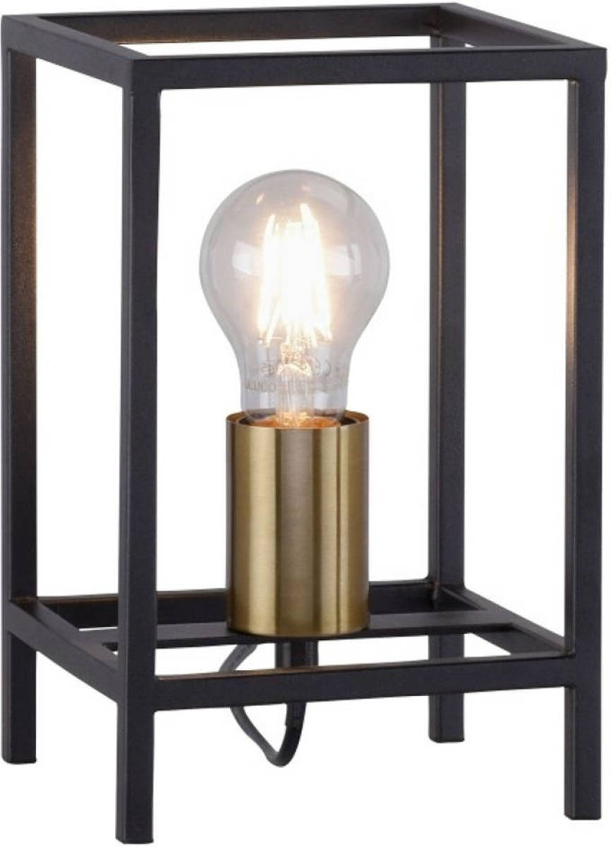 Lamponline Tafellamp Fabio B 15 Cm H 23,5 Cm Zwart Goud