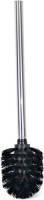 Shoppartners Wc/toiletborstel Zwart/zilver 34.5 Cm Van Rvs - Toiletborstels