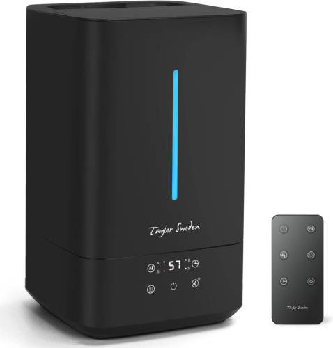 Taylor Swoden Aaron 33xuv - Luchtbevochtiger - Zwart - Met Afstandbediening - 5l