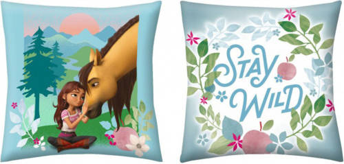 SimbaShop Spirit Kussen Stay Wild - 40 X 40 Cm - Polyester