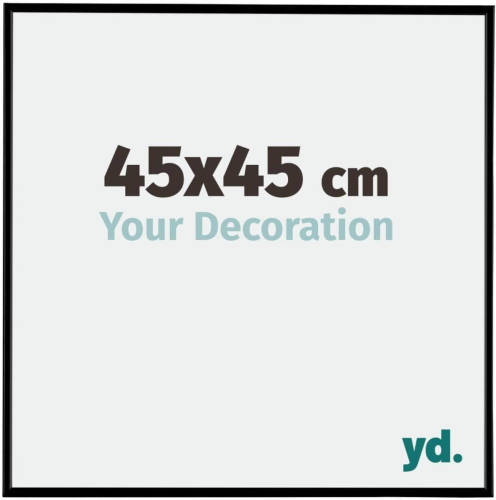 Your Decoration Evry Kunststof Fotolijst 45x45cm Zwart Mat