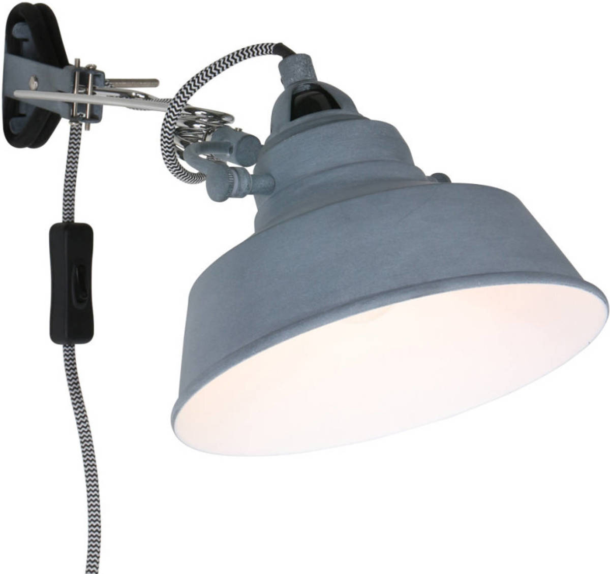 Steinhauer Wandlamp Mexlite Nove Grijs