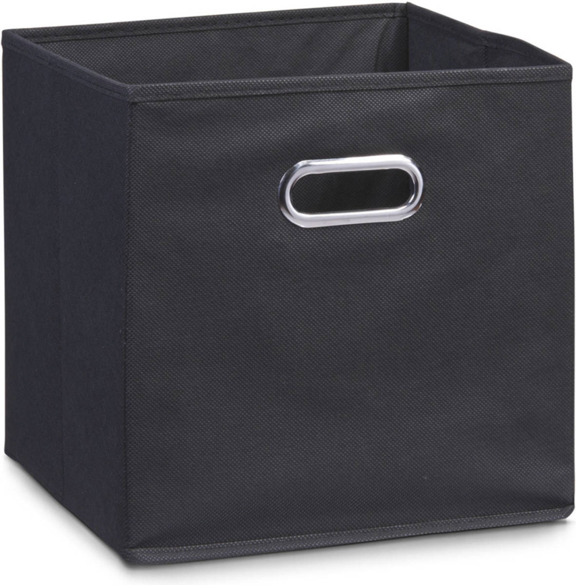 Shoppartners 1x Zwarte Opbergmanden/kastmanden 32 X 32 Cm - Opbergmanden