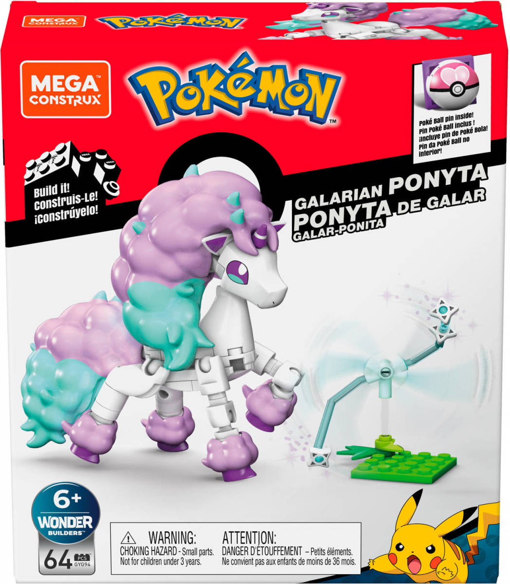 Thystoys Mega Construx Constructiespeelgoed Ponyta Junior 64-delig