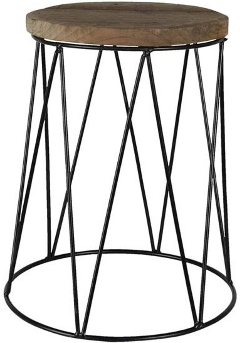 Clayre & Eef Plantentafeltje Ø 23*28 Cm 64941
