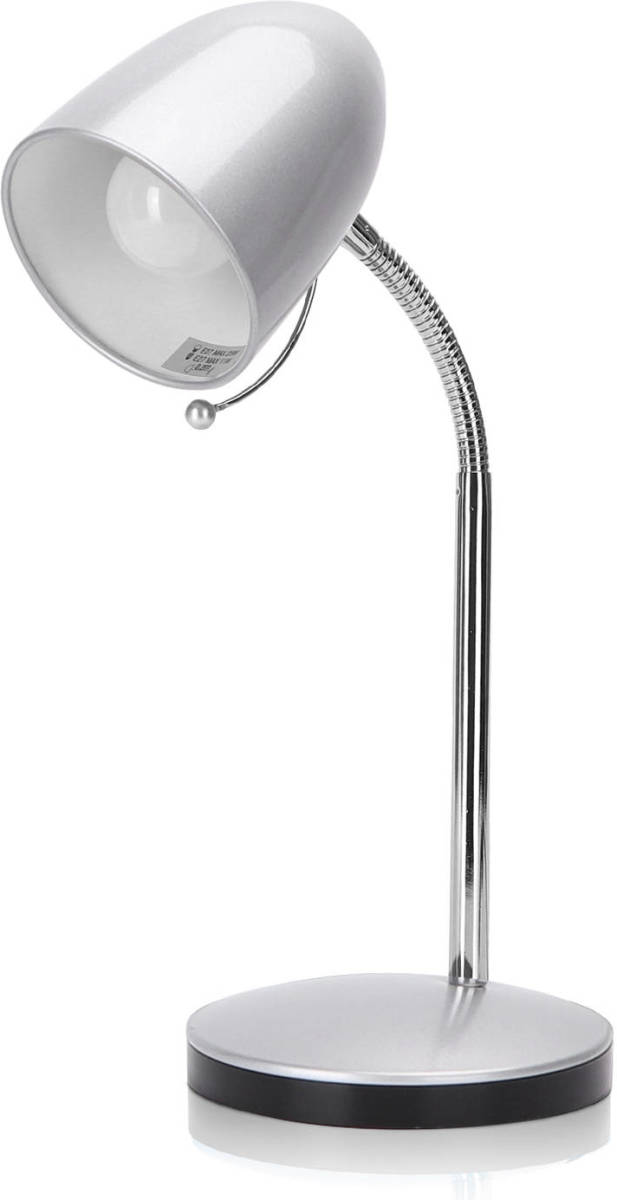 Aigostar Wave - Bureaulamp Flexibel, H280mm - Zilver