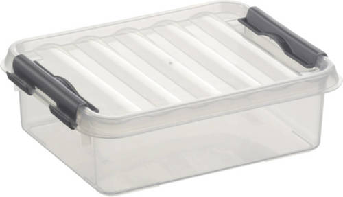 Sunware Kunststof Stapelbare Opbergbakken 1 Liter 20 X 15 X 6 Cm - Opbergbox