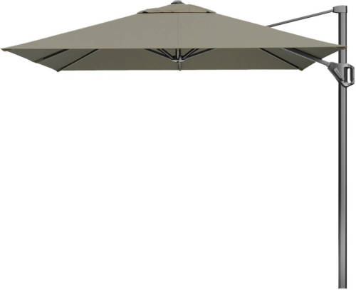 Platinum Voyager Vierkante Zweefparasol T1 2,5x2,5 M. - Taupe