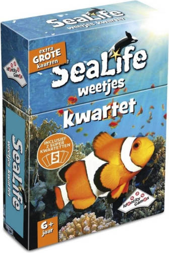 Identity Games Sealife Weetjes - Kwartet - Kaartspel