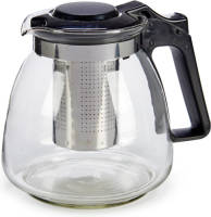 Shoppartners Glazen Theepot 900 Ml Met Filter/infuser En Handvat - Theepotten