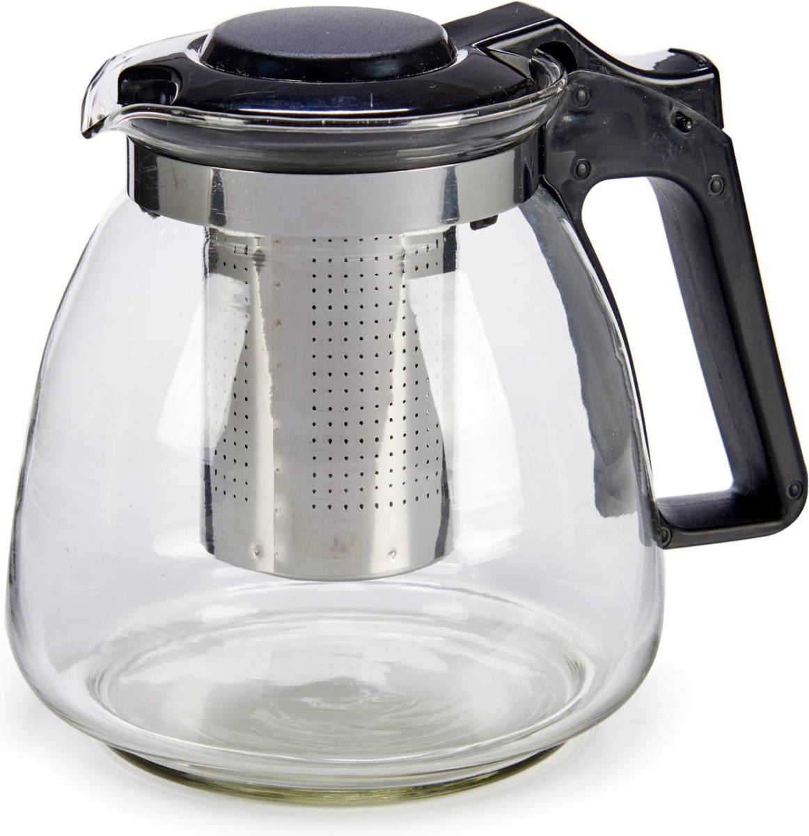 Shoppartners Glazen Theepot 900 Ml Met Filter/infuser En Handvat - Theepotten