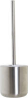 Shoppartners Toiletborstel Zilver Met Houder Van Rvs 37 Cm - Toiletborstels