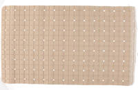 Dobeno Badmat/douchemat Anti-slip Beige Vierkant Patroon 69 X 39 Cm - Badmatjes