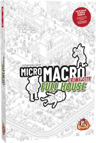 White Goblin Games Coöpspel Micromacro: Crime City-full House (Nl)