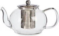 Shoppartners Glazen Theepot 1100 Ml Met Filter/infuser En Handvat - Theepotten