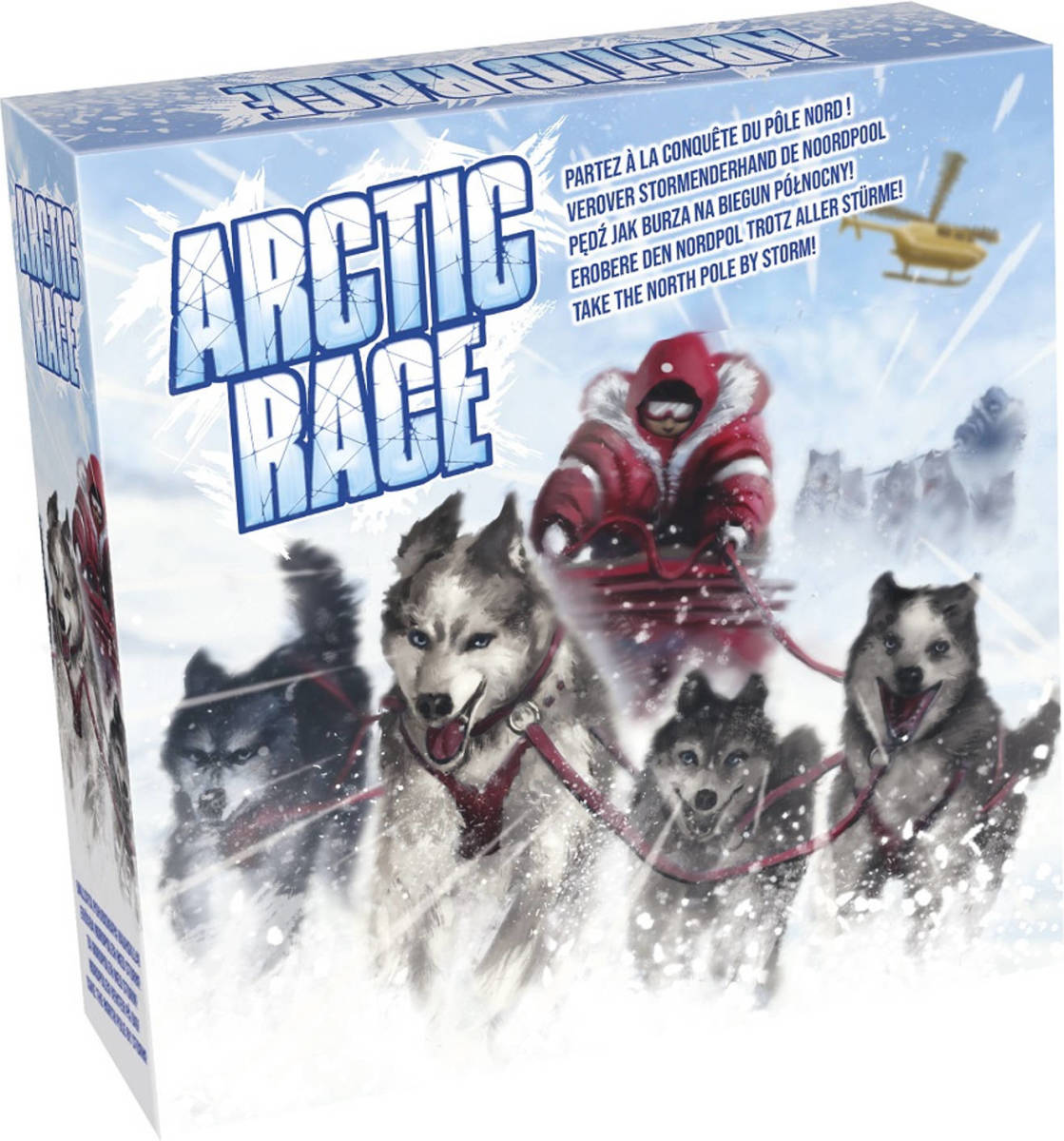 Tactic Bordspel Arctic Race Junior Karton Blauw