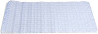 Shoppartners Badmat/douchemat Anti-slip Transparant Vierkant Patroon 69 X 39 Cm - Badmatjes