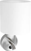 Mexlite Noor Wandlamp Geborsteld Staal