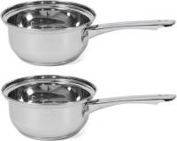Shoppartners Set Van 2x Stuks Steelpannen/sauspannen Manhattan 18 Cm - Steelpannen