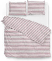 Zo!home Maeve Dekbedovertrek - 1-persoons (140x200/220 Cm + 1 Sloop) - Katoen - Red