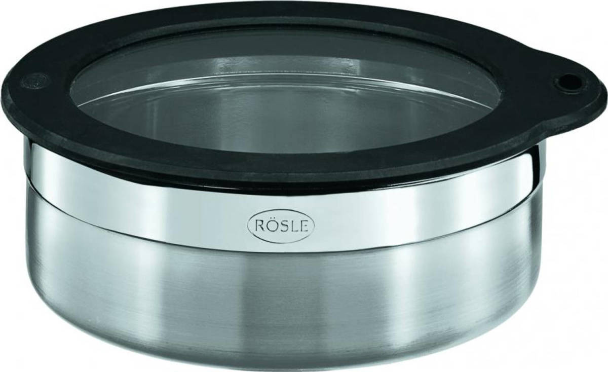 Rösle Voorraadpot Met Deksel 1,2 Liter Rvs/siliconen