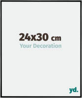 Your Decoration Evry Kunststof Fotolijst 24x30cm Zwart Mat