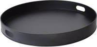 Loft42 Tray Metalen Dienblad - Zwart - Ø40 Cm