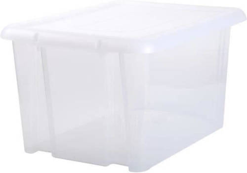Eda Plastique Eda Plastic Funny Box 80 L Opbergbox - Natuurlijk - 64,7 X 49,5 X 36,2 Cm