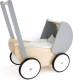 Bajo Doll's Pram - Grey