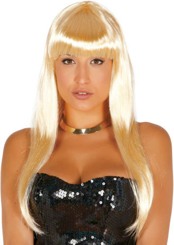 Shoppartners Fiestas Guirca Verkleedpruik Barbie Lang Synthetisch Blond