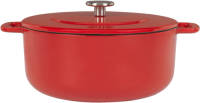 Combekk Sous-chef Braadpan Dutch Oven Ø 24 Cm - Rood