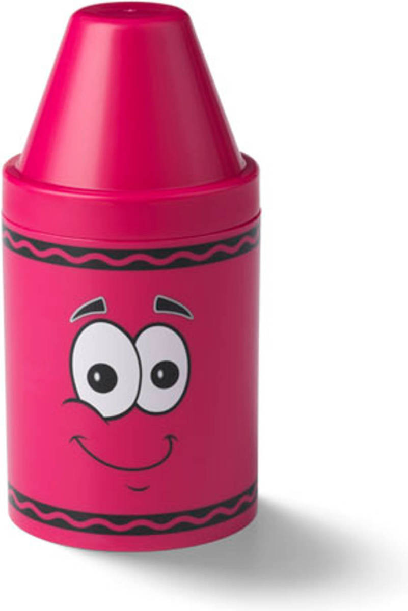 Krijtvorm Opbergdoos 5 Liter, Roze - Polypropyleen - Crayola