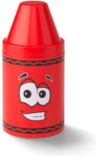 Krijtvorm Opbergdoos 4 Liter, Rood - Polypropyleen - Crayola