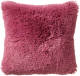 Dutch Decor Fluffy - Sierkussen Unikleur Heather Rose 45x45 Cm - Roze - Roze