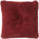 Dutch Decor Zaya - Sierkussen Unikleur Merlot 45x45 Cm - Rood - Rood