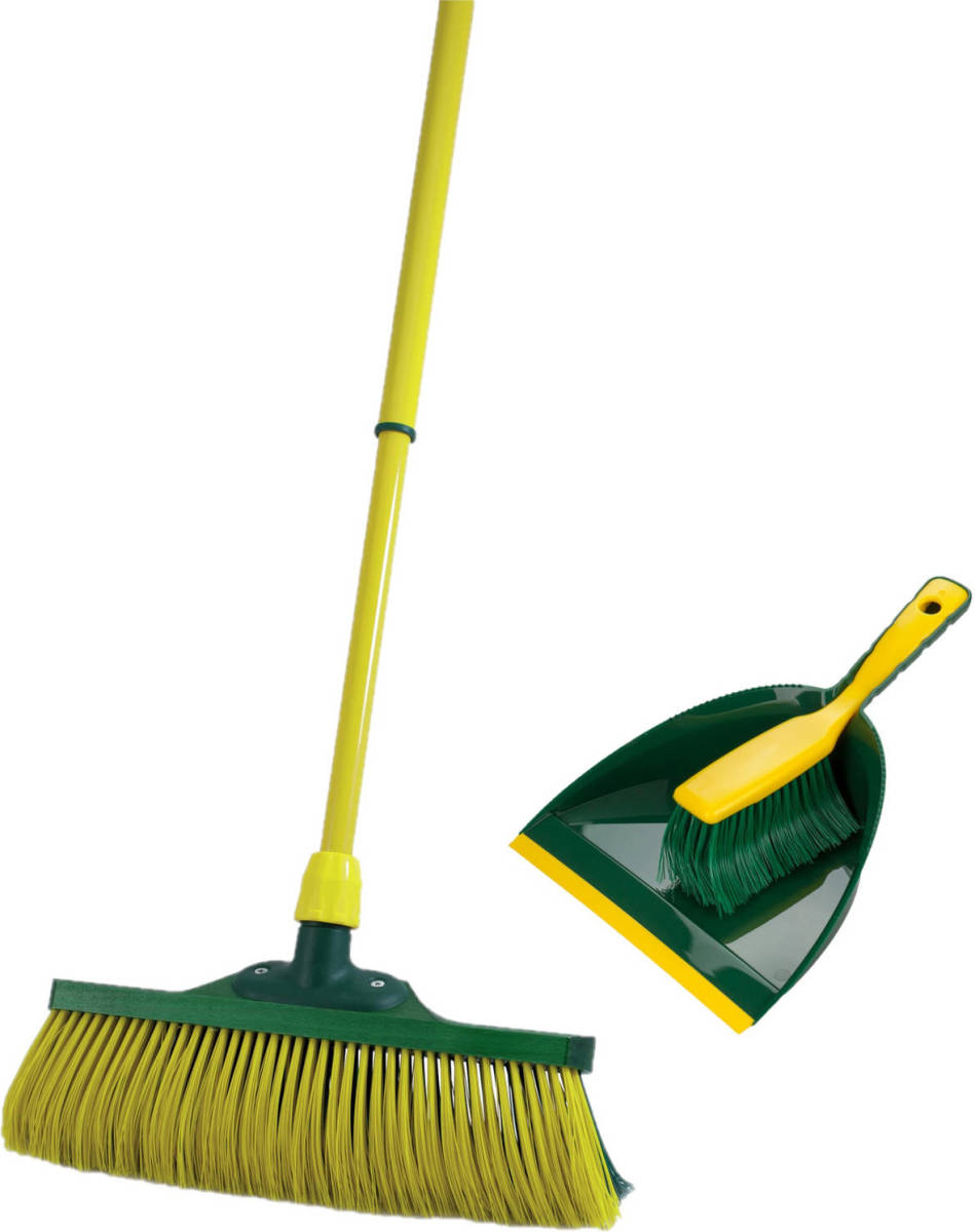 Shoppartners Tuin Schoonmaak Set Klauwstoffer En Blik En Klauwbezem 140 Cm