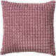 Dutch Decor Rome - Sierkussen Uni Heather Rose 45x45 Cm - Roze - Rood