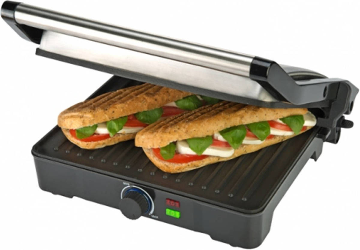 Bourgini Classic Panini Grill Plus - Tosti Apparaat