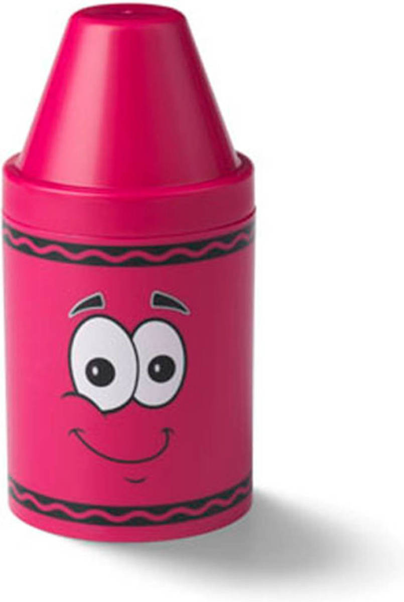 Krijtvorm Opbergdoos 4 Liter, Roze - Polypropyleen - Crayola