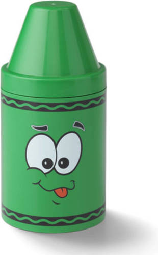 Krijtvorm Opbergdoos 5 Liter, Groen - Polypropyleen - Crayola