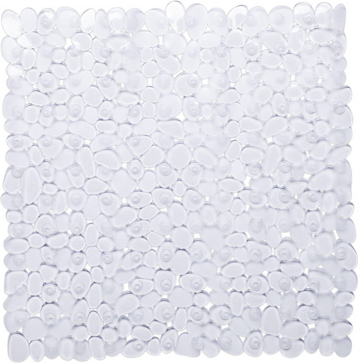 Shoppartners Transparante Anti-slip Douche Mat 53 X 53 Cm Vierkant - Badmatjes