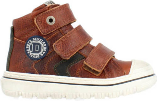 Develab 41947 leren enkelboots cognac
